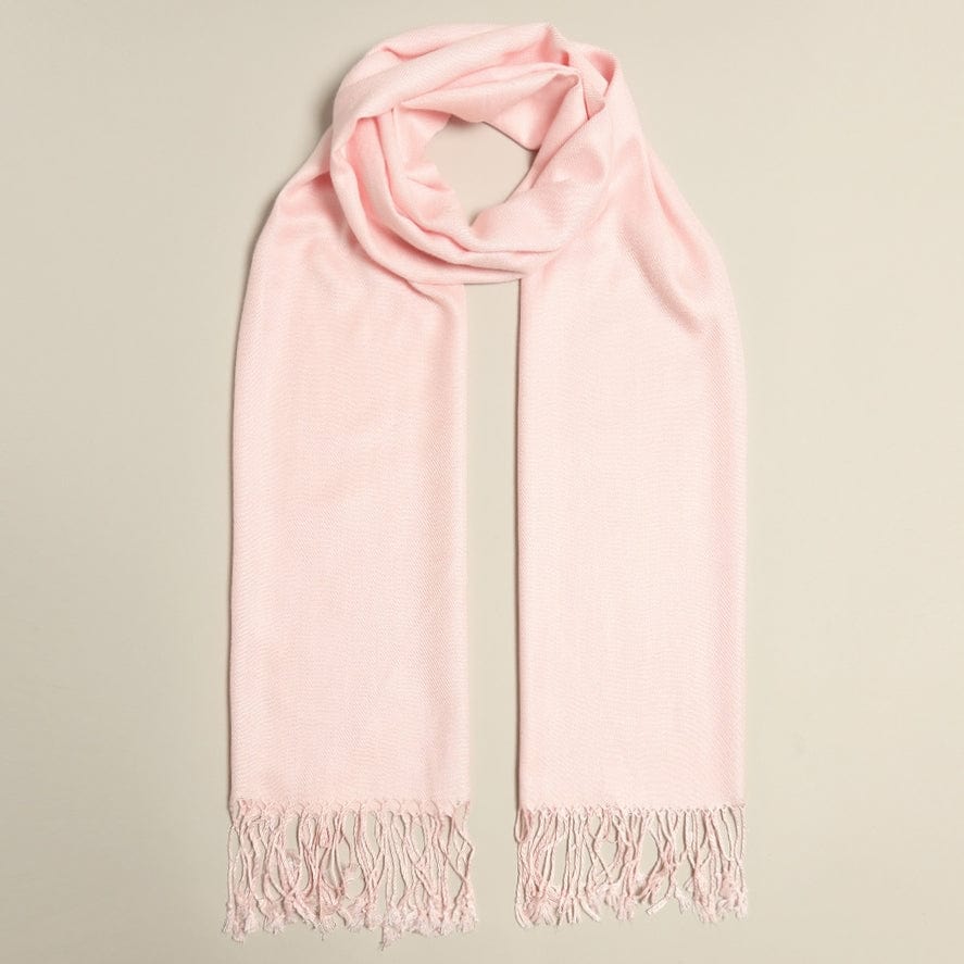 Fashion City Plain Pashmina Shawl Scarf Wrap with Fringes - Little Miss Muffin Children & Home