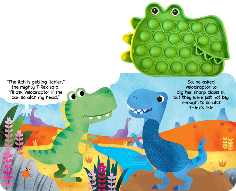 Little Hippo Books Little T-Rex - Your Sensory Fidget Friend - Little Miss Muffin Children & Home