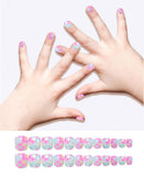 Polish Me Silly Watercolor Star Nails - Press On Nails - Stick On