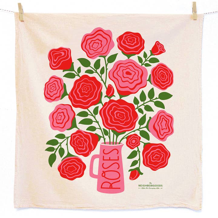 Flower Garden Tea Towel Gift Set