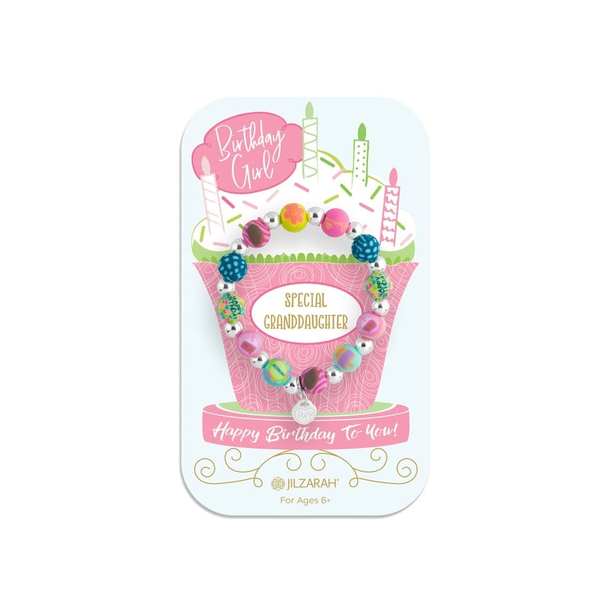 Jilzarah Granddaughter Youth Birthday Bracelet - Little Miss Muffin Children & Home