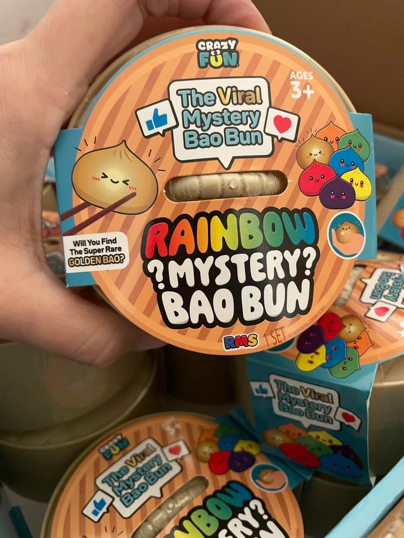 Rainbow Dumpling Squishy Mystery Bao Bun Fidget Toy
