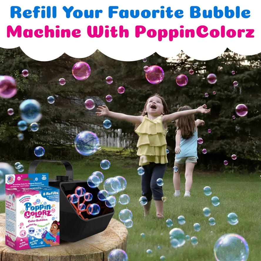 South Beach Bubbles PoppinColorz Color Bubbles 8 Pack Refills - Little Miss Muffin Children & Home