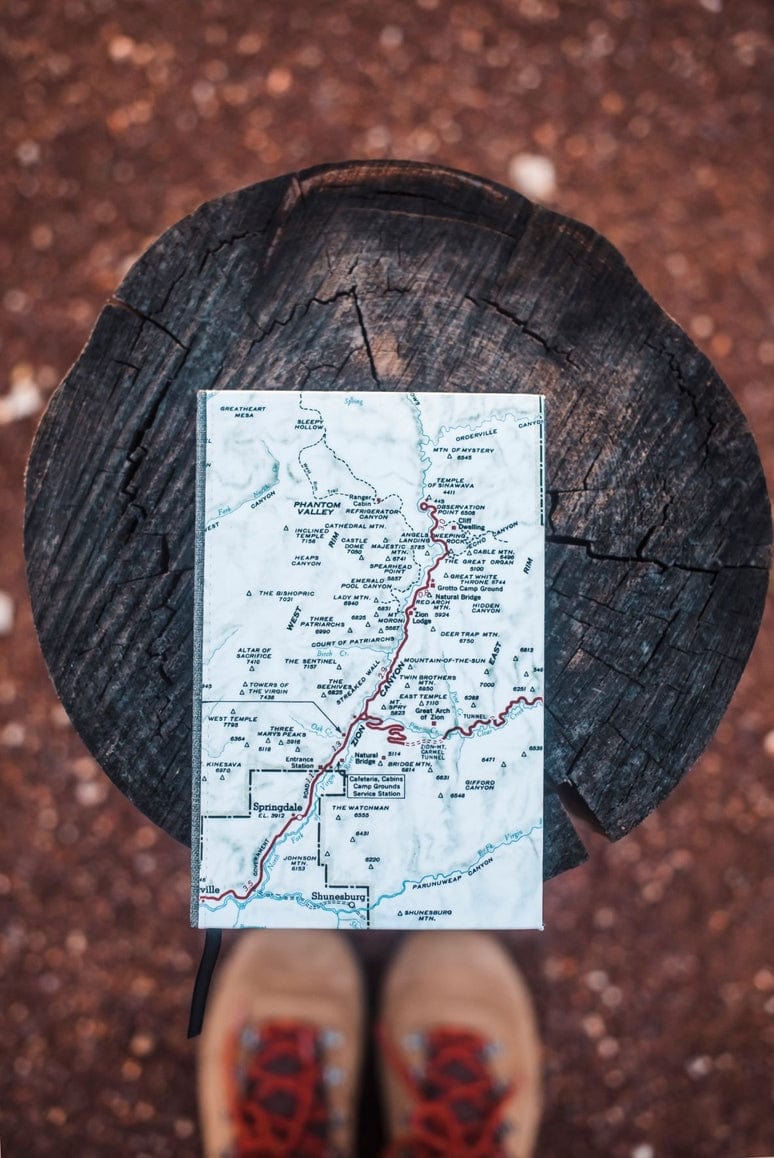 Daisy Mae Designs Daisy Mae Designs New Orleans Louisiana Map Travel Journal Notebook - Little Miss Muffin Children & Home