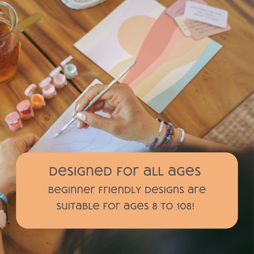 Breathe People Breathe People Ocean Animals Paint by Number Kit for Kids - Little Miss Muffin Children & Home