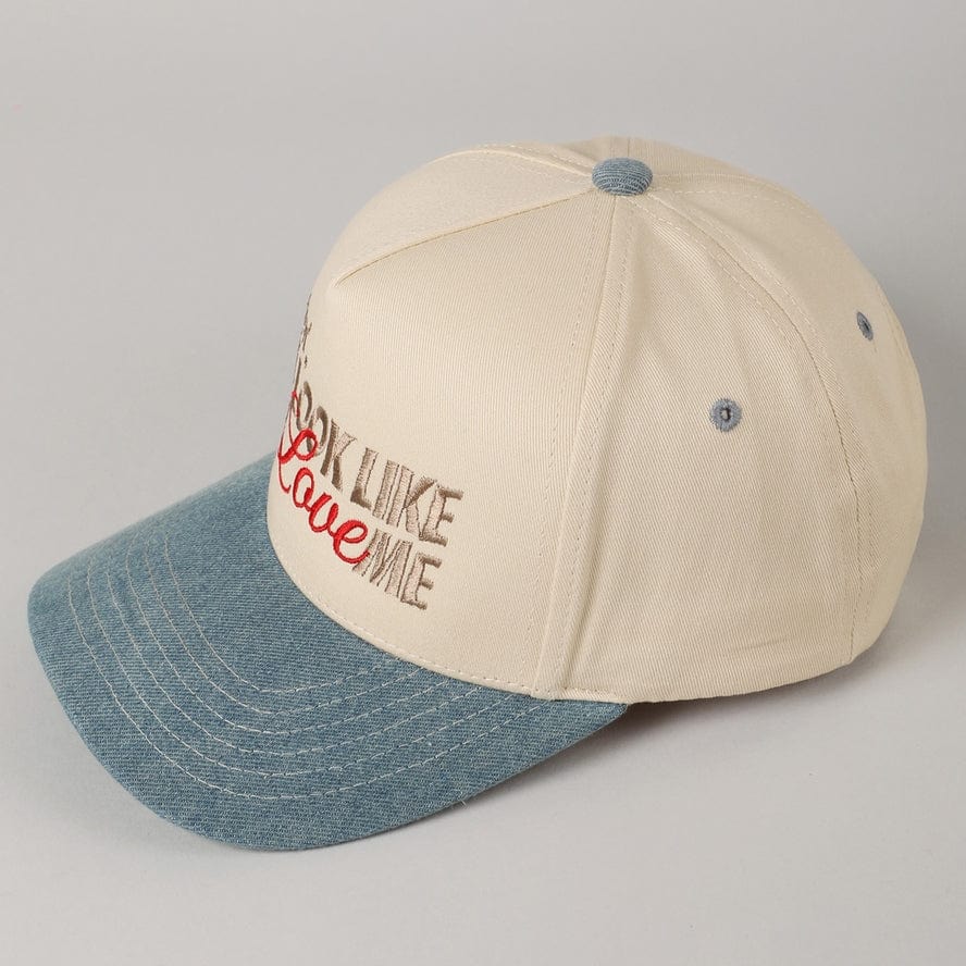 Fashion City Fashion City You Look Like You Love Me Embroidery Trucker Hat - Little Miss Muffin Children & Home