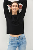 Be Cool Be Cool The Shelby Sweater Boat Neck Dolman Sleeve Pullover Knit Top - Little Miss Muffin Children & Home