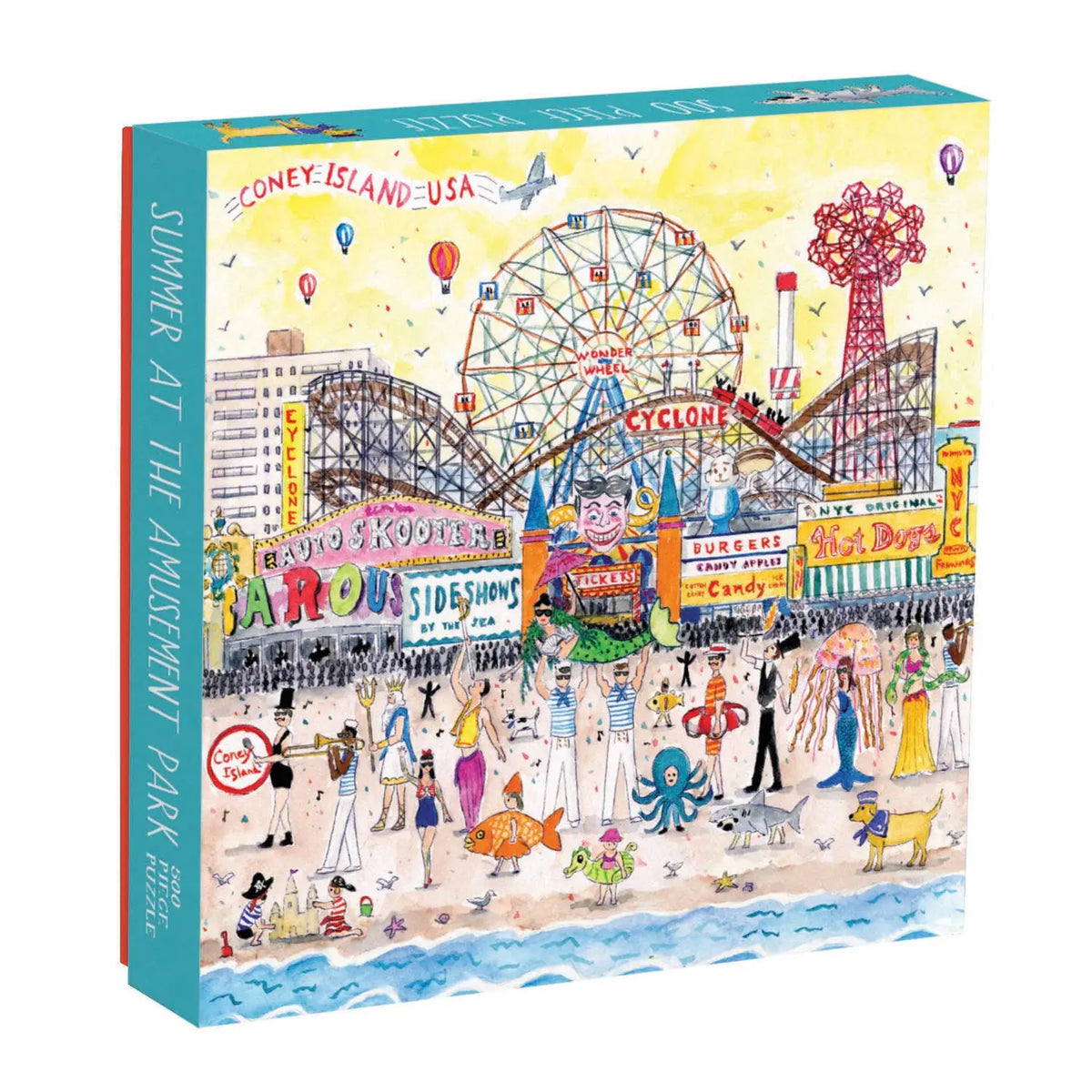 Michael Storrings Summer At The Amusement Park 500pc Puzzle