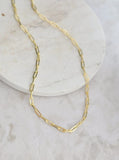 Sosie Designs Sterling Paper Clip Chain Necklace