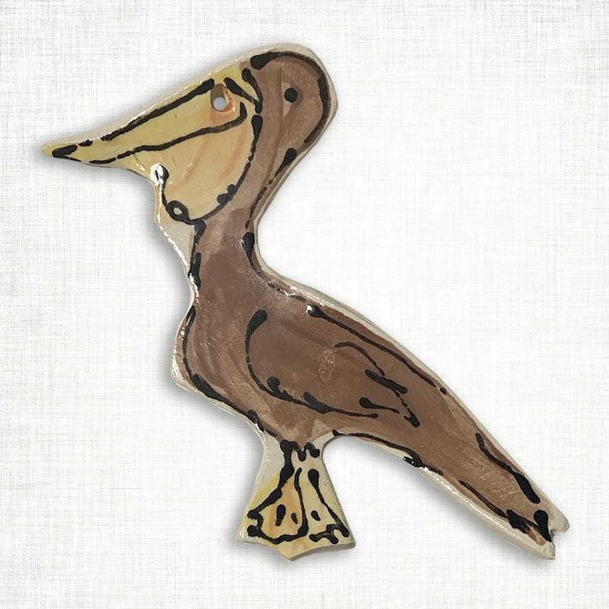 Magnolia Creative Co Magnolia Creative Co Brown Pelican Ornament - Little Miss Muffin Children & Home