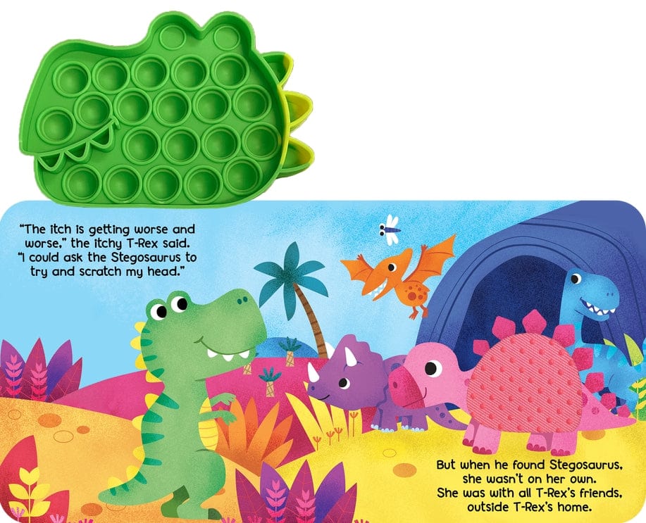 Little Hippo Books Little T-Rex - Your Sensory Fidget Friend - Little Miss Muffin Children & Home