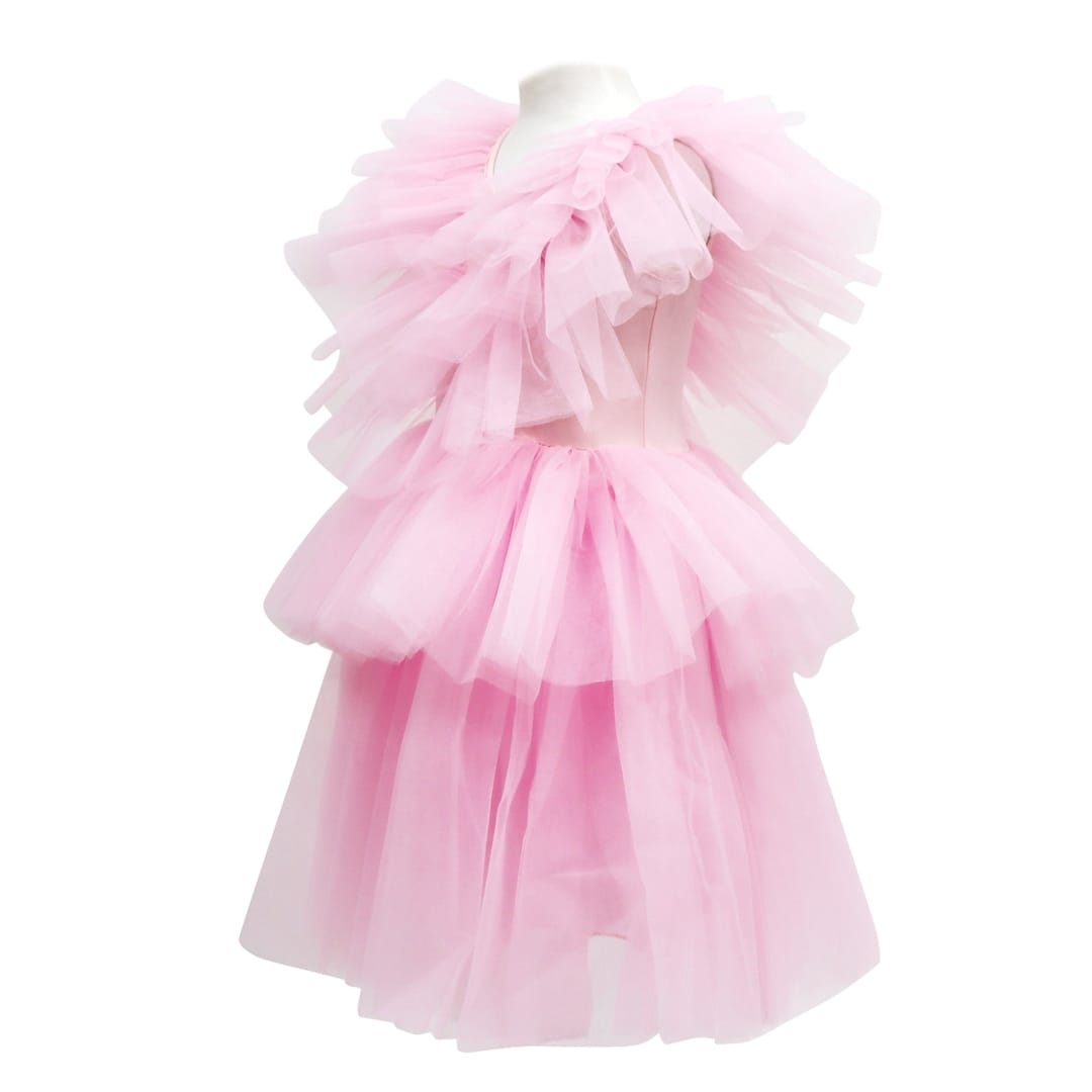 Claris the Chicest Mouse in Paris™ Fashion Ruffled Tulle Dress in Pink
