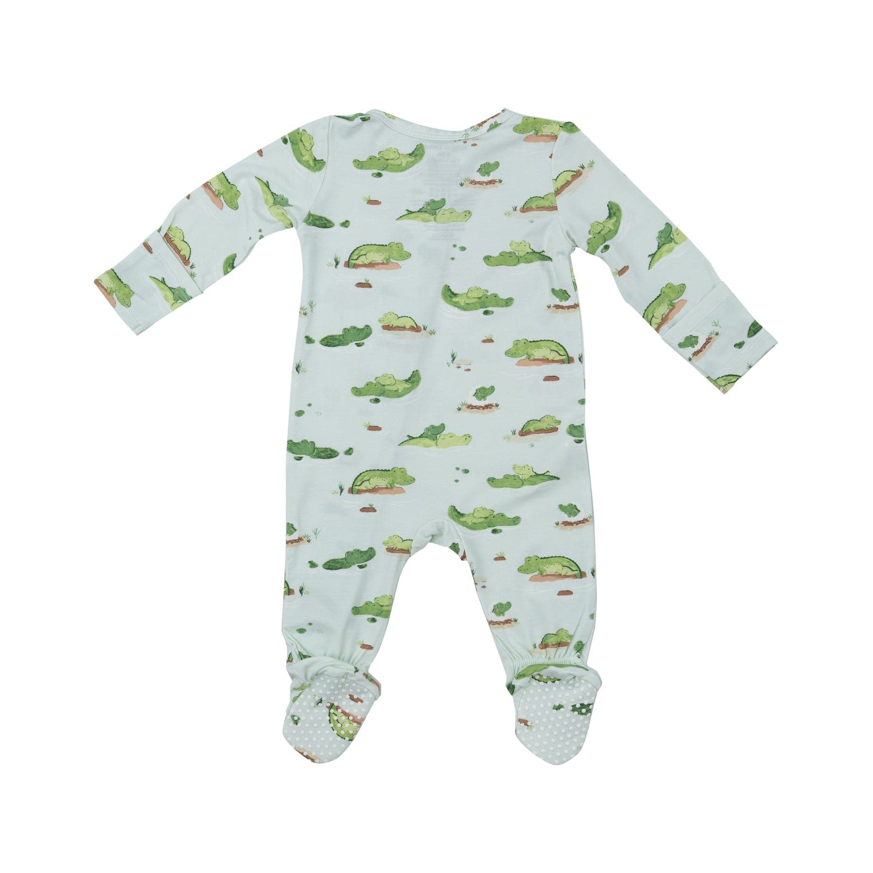 Angel Dear Angel Dear Alligators 2 Way Zipper Footie - Little Miss Muffin Children & Home