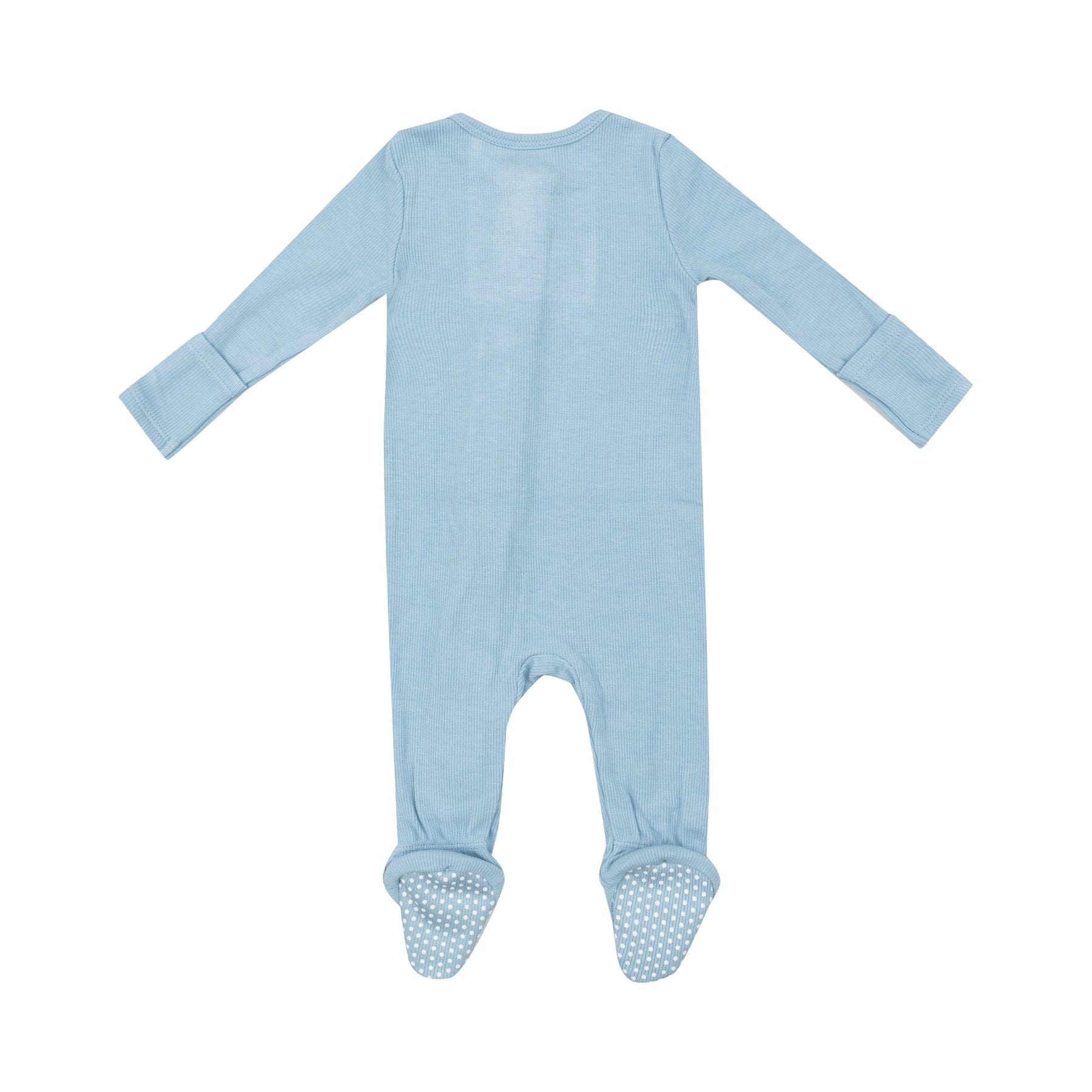 Angel Dear Angel Dear Dream Blue Rib 2 Way Zipper Footie - Little Miss Muffin Children & Home