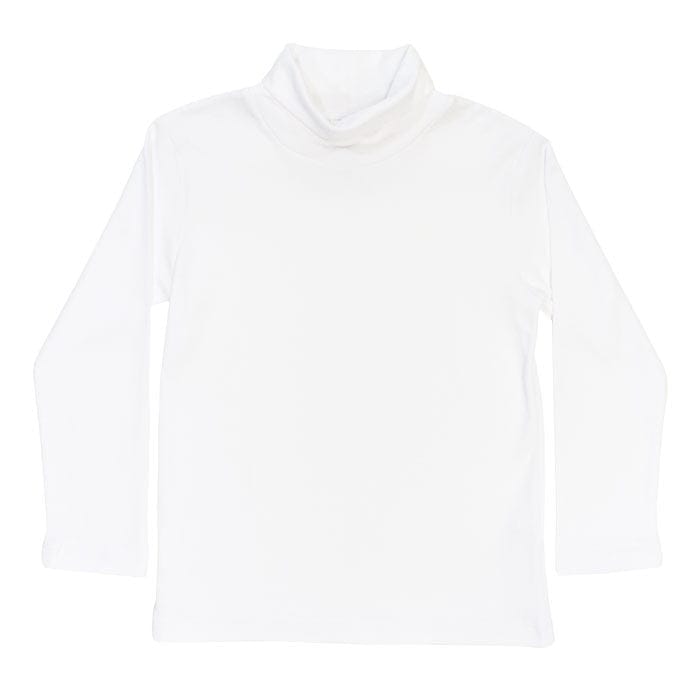 White Knit Unisex Turtle Neck