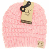 C.C Beanie Baby Solid CC Beanie in Pale Pink