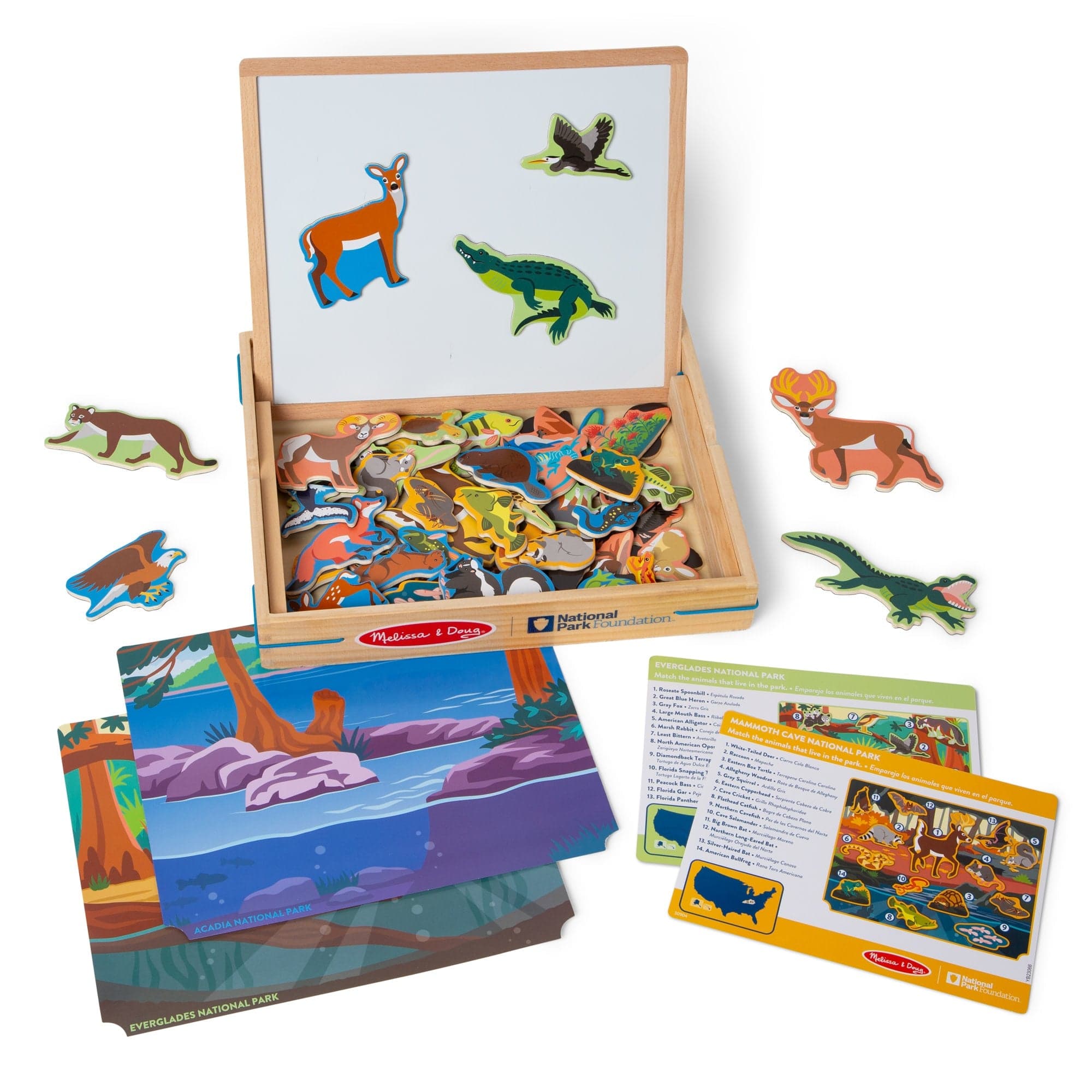Melissa & Doug Melissa & Doug National Parks Picture Matching Magnetic Game - Little Miss Muffin Children & Home