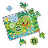 Melissa & Doug Melissa & Doug Animal Chase I-Spy Wooden Gear Puzzle - Little Miss Muffin Children & Home