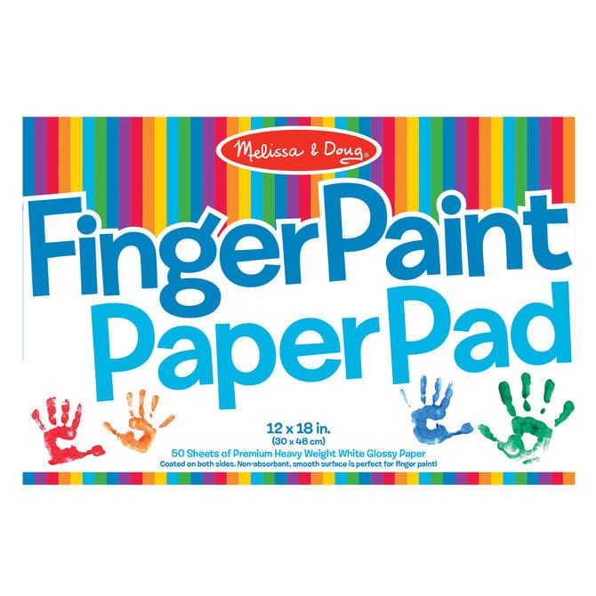 Melissa & Doug Finger Paint Paper Pad – Little Miss Muffin