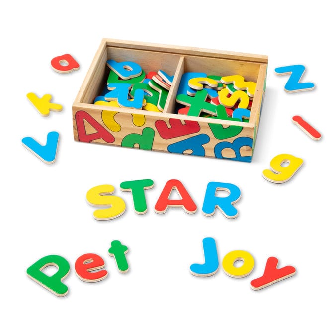 Melissa & Doug Melissa & Doug Magnetic Wooden Alphabet - Little Miss Muffin Children & Home