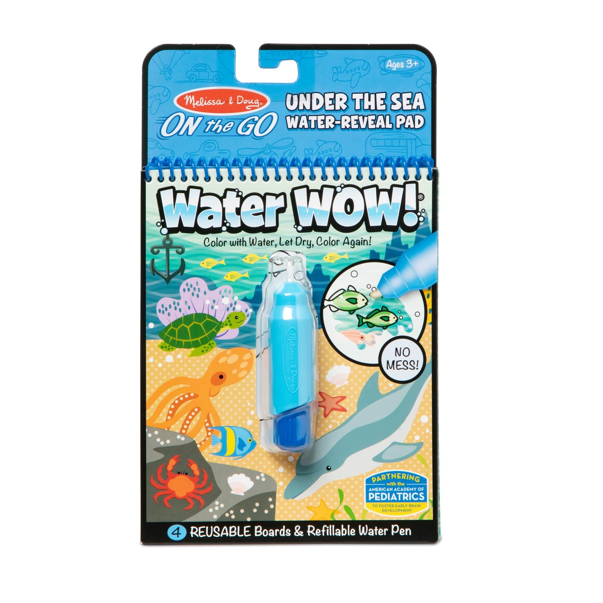 Melissa & Doug Melissa & Doug Water Wow! Under The Sea Water Reveal Pad - Little Miss Muffin Children & Home