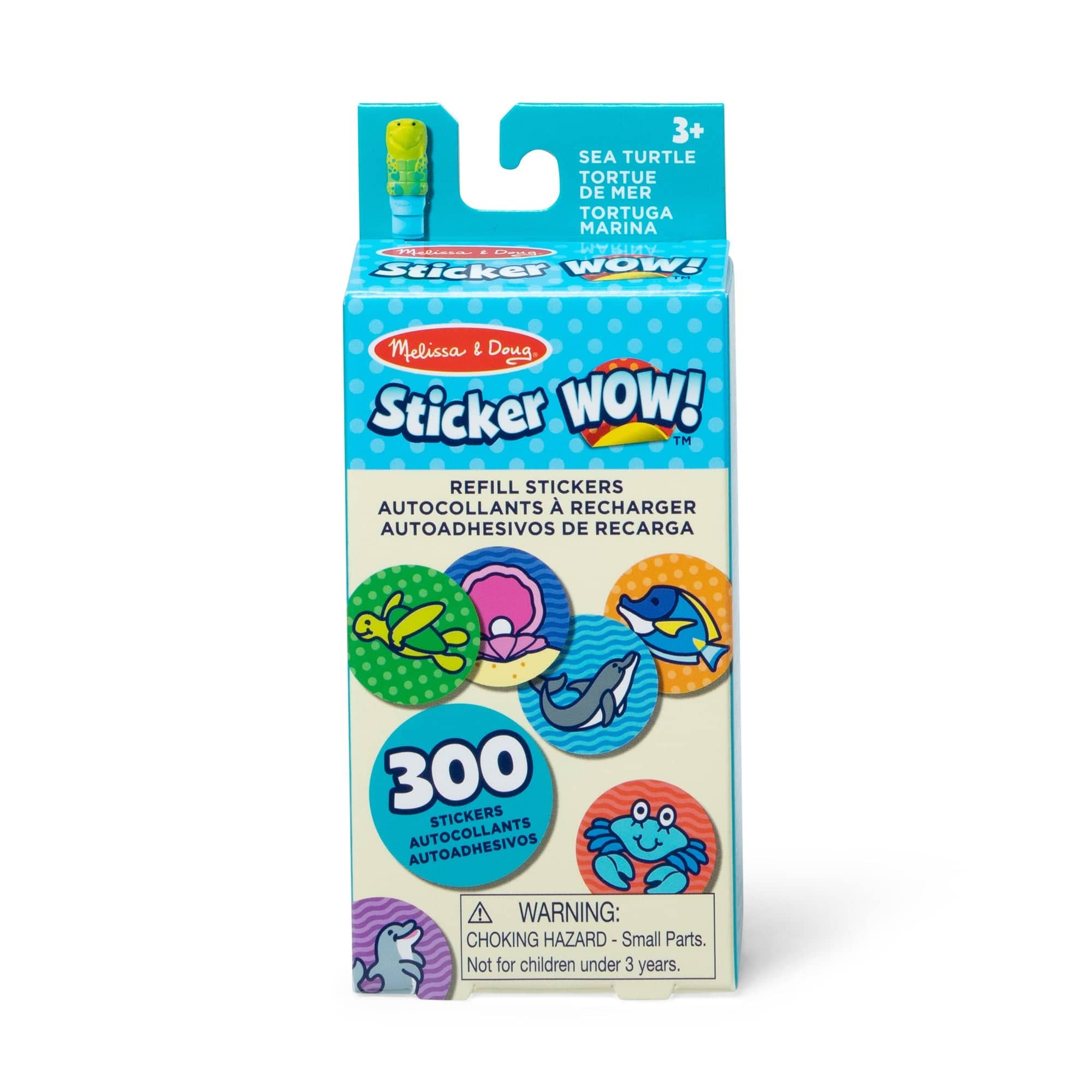 Melissa & Doug Melissa & Doug Sticker WOW!® Refill Stickers – Turtle - Little Miss Muffin Children & Home