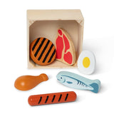 Melissa & Doug Melissa & Doug Wooden Food Groups Play Set - Protein - Little Miss Muffin Children & Home