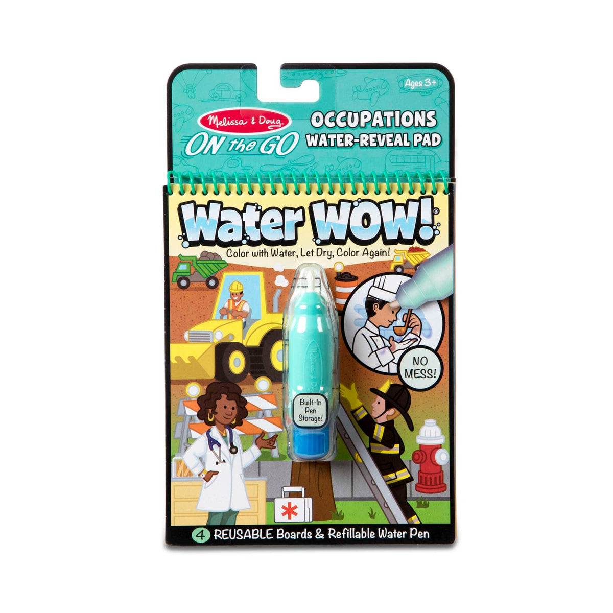 Melissa & Doug Melissa & Doug On the Go Water Wow! Occupations - Little Miss Muffin Children & Home