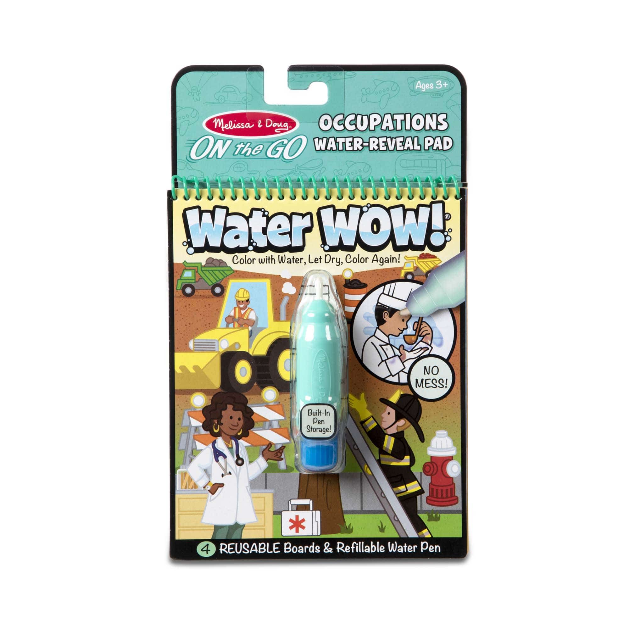Melissa & Doug Melissa & Doug On the Go Water Wow! Occupations - Little Miss Muffin Children & Home