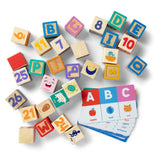 Melissa & Doug Ms Rachel Blocks + Activity Cards