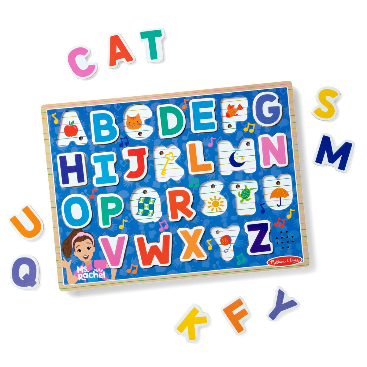 Melissa & Doug Melissa & Doug Ms Rachel Alphabet Phonics Puzzle - Little Miss Muffin Children & Home