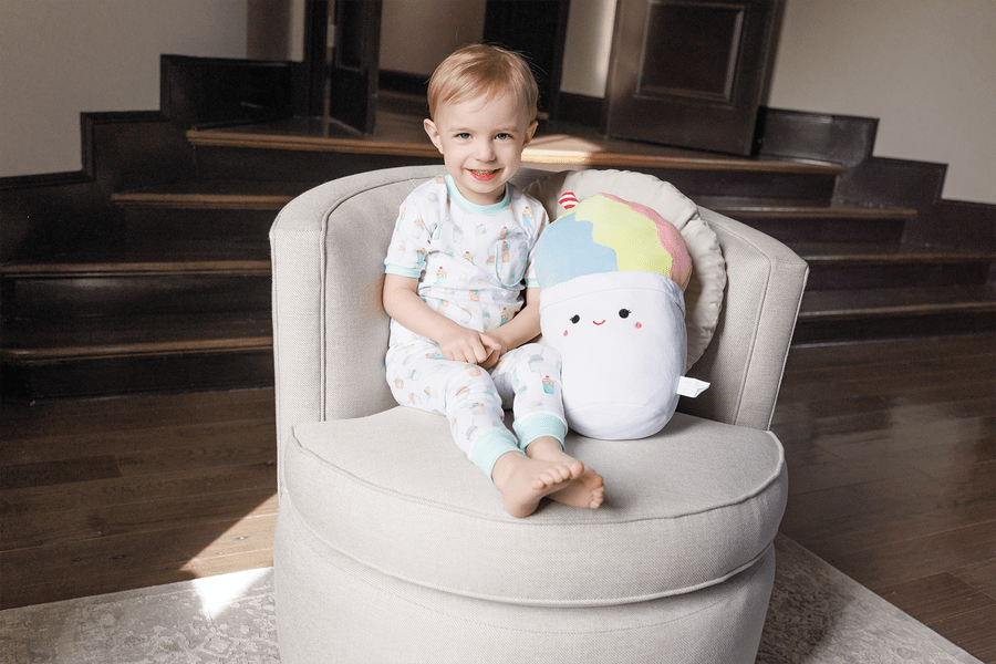 Nola Tawk Nola Tawk Snoball Organic Cotton Pajamas - Little Miss Muffin Children & Home