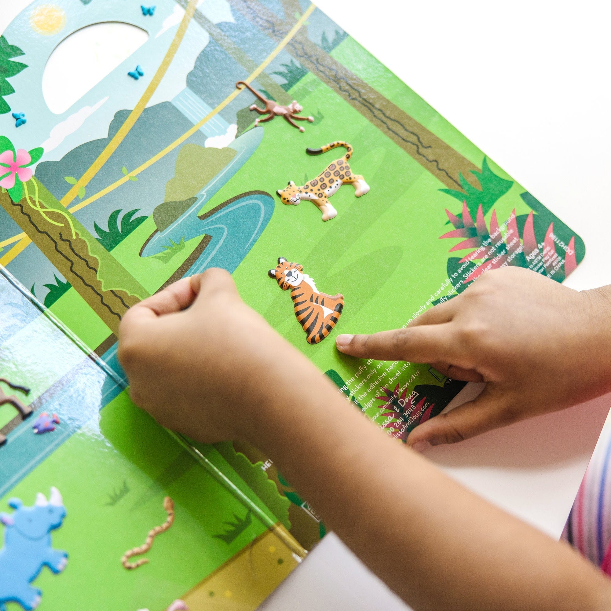 Melissa & Doug Melissa & Doug Puffy Sticker Play Set - Safari - Little Miss Muffin Children & Home