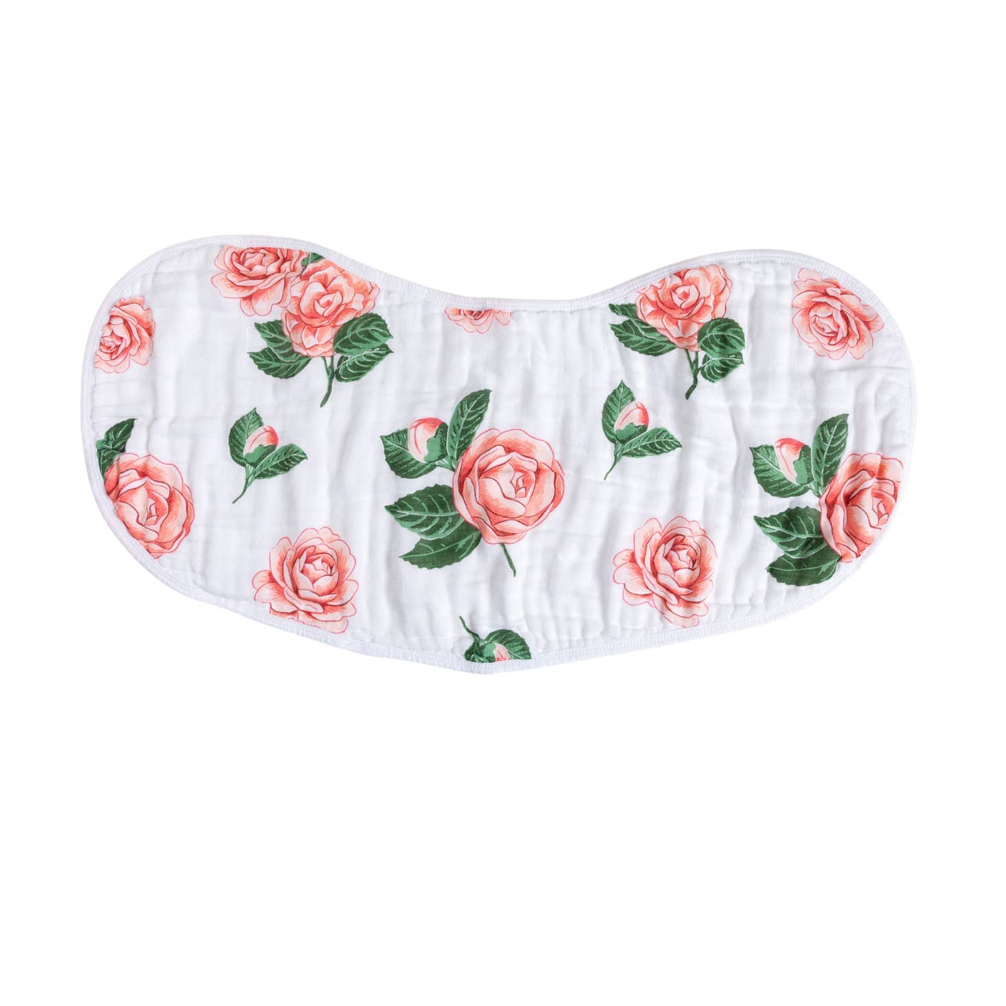 Little Hometown Little Hometown Camellia Baby 2-in-1 Burp Cloth and Bib - Little Miss Muffin Children & Home