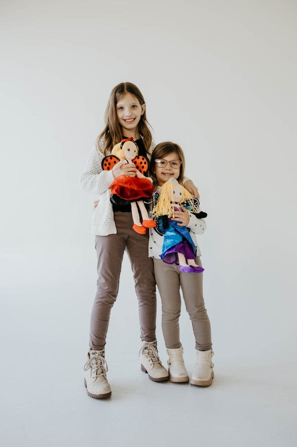 The Petting Zoo Lady Bug Butterfly Doll 17" - Little Miss Muffin Children & Home