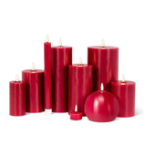 Abbott Abbott Flameless LED Red Wax Ball Candle 4"D - Little Miss Muffin Children & Home