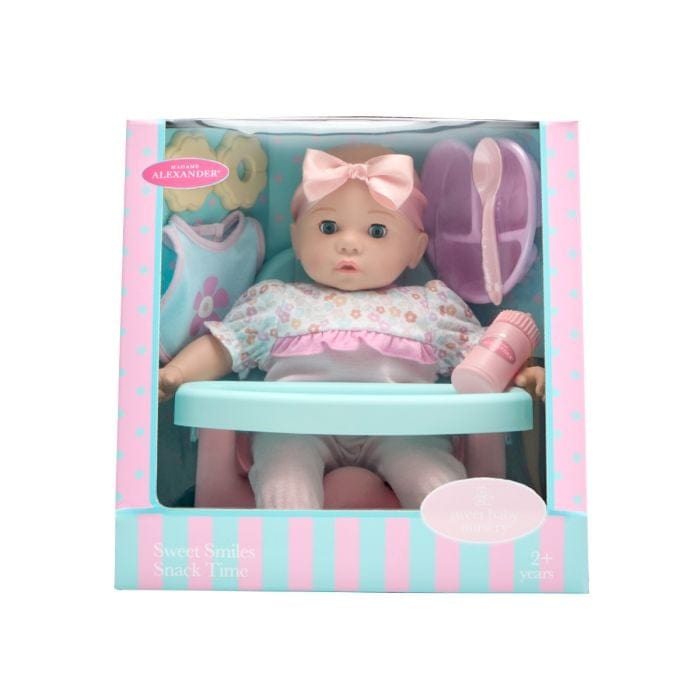 Madame Alexander 14" Light Skin Tone  Sweet Smiles Snack Time Baby - Little Miss Muffin Children & Home