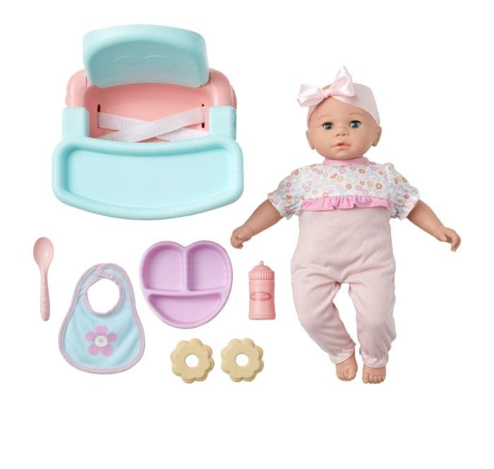 Madame Alexander 14" Light Skin Tone  Sweet Smiles Snack Time Baby - Little Miss Muffin Children & Home