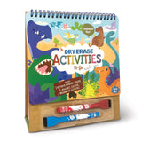 dry erase book with markers and eraser activities to go