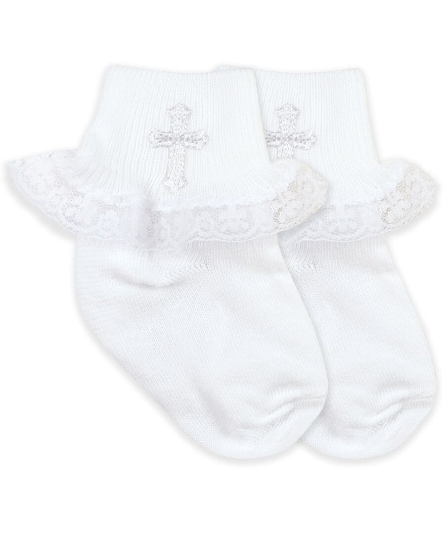 Jefferies Socks Jefferies Socks Girls Christening Socks - Little Miss Muffin Children & Home