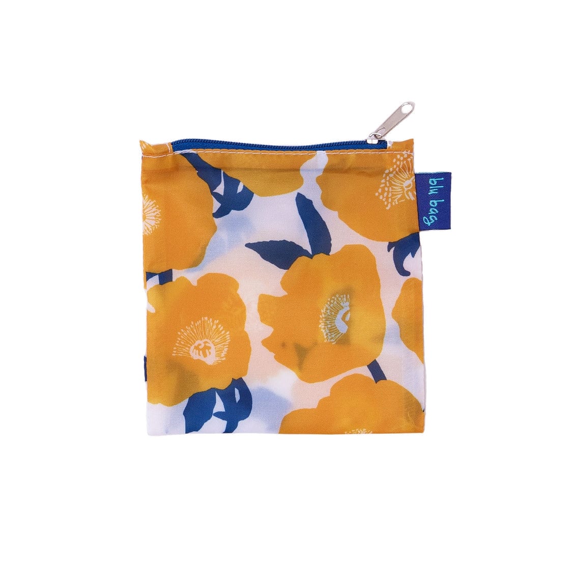Rock Flower Paper Rock Flower Paper Poppies Blu Bag Reusable Shopper Tote - Little Miss Muffin Children & Home