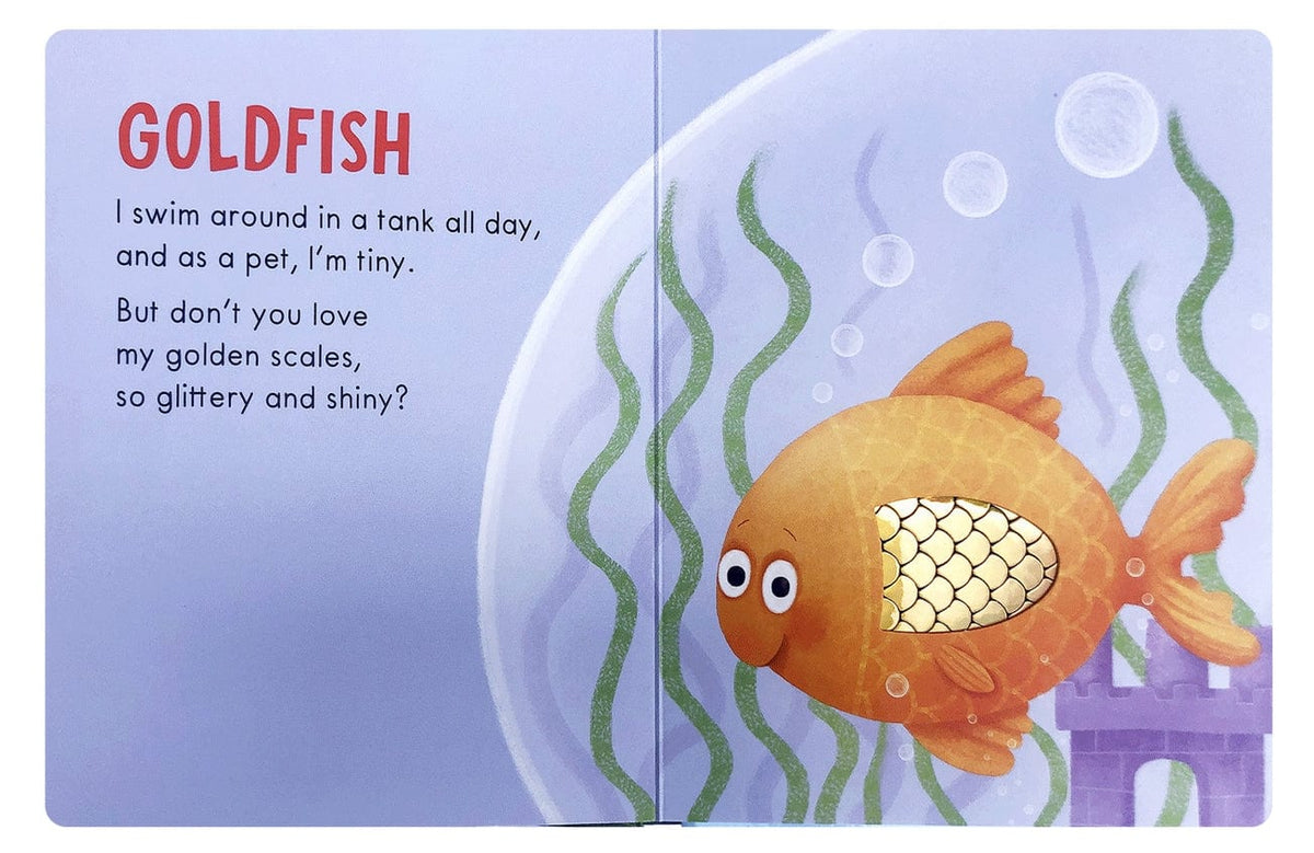 Little Hippo Books Adorable Pets -Touch and Feel Sensory Board Book - Little Miss Muffin Children & Home