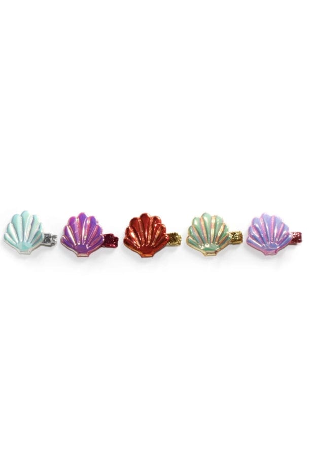 Bows Arts Bows Arts HSE10 Holographic Seashell Clip - Little Miss Muffin Children & Home