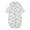 Kissy Kissy Kissy Kissy Convertible Gown Print Puppy Fun, Multi Blue - Little Miss Muffin Children & Home