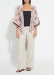 Mona Convertible Kaftan Top in Azulejo