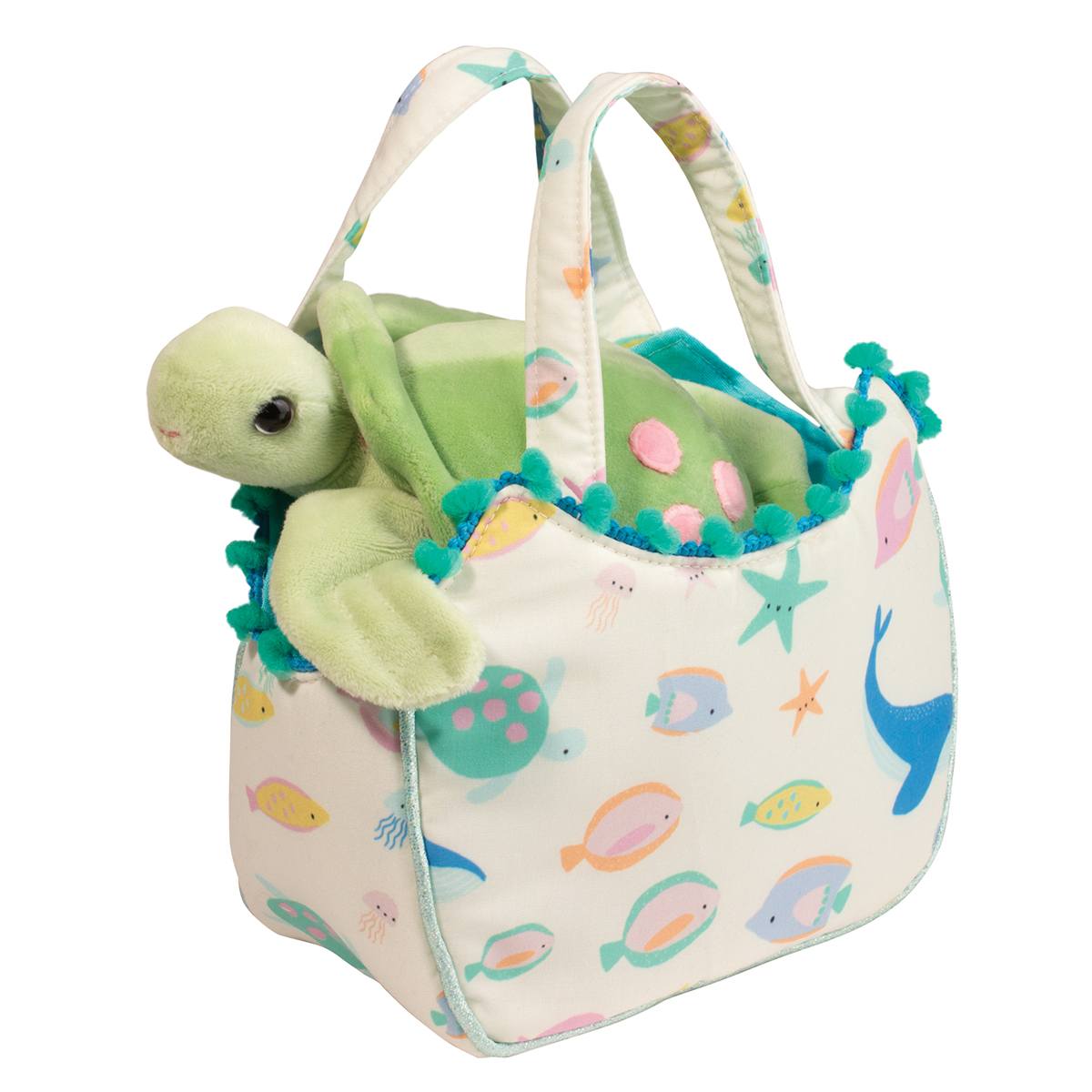 Douglas Toys Douglas Toys Ocean Friends Sak with Turtle - Little Miss Muffin Children & Home