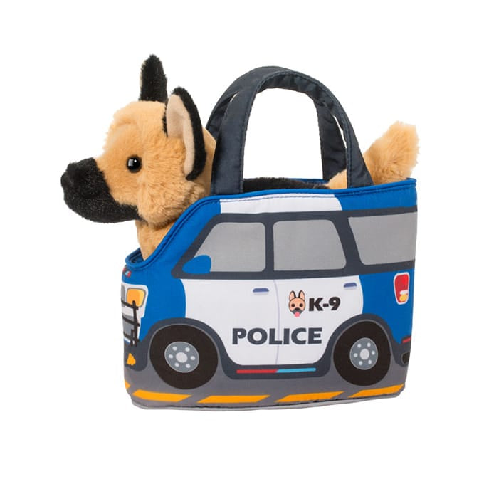 Police Car Sak with German Shepherd