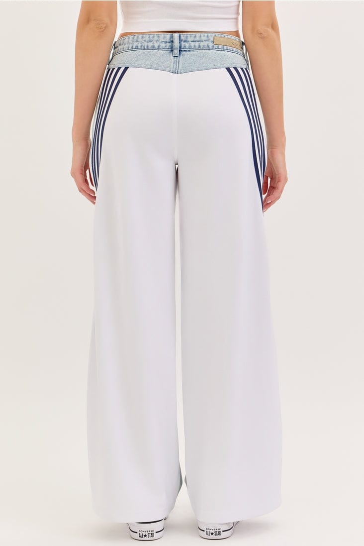 Cello Jeans High Rise Side Stripe Wide Leg Jeans - Little Miss Muffin Children & Home