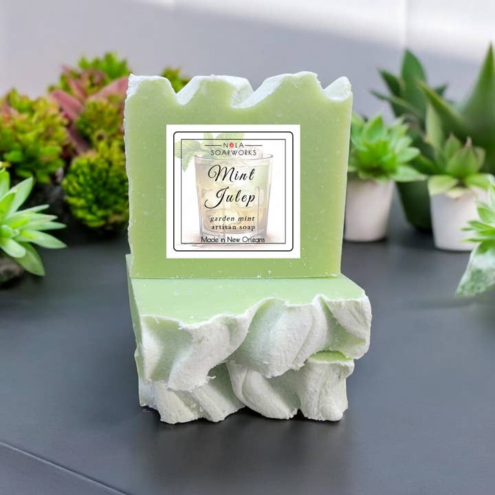 mint julep inspired hand soap