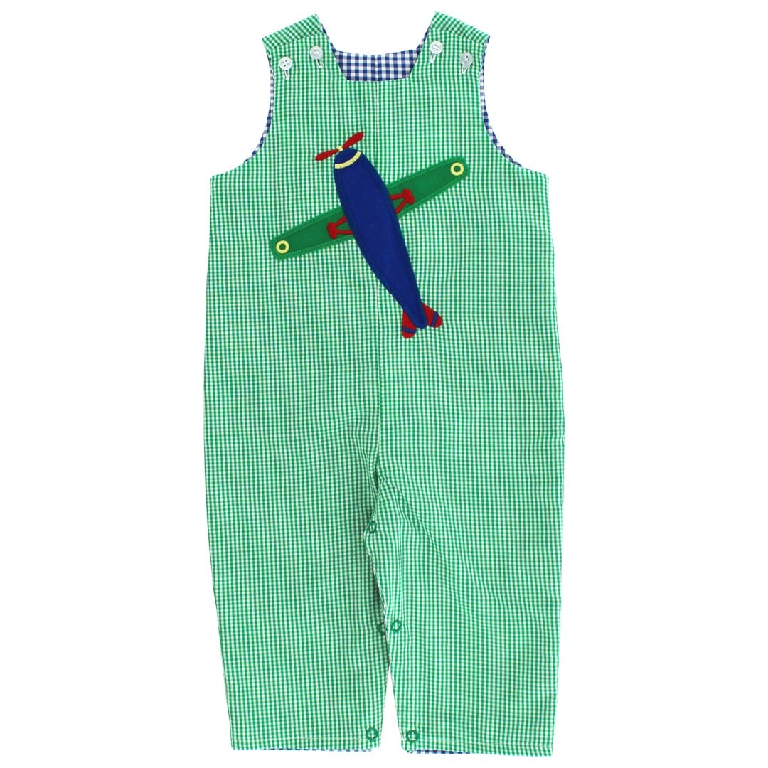 Bailey Boys Bailey Boys Airplane Reversible John John - Little Miss Muffin Children & Home